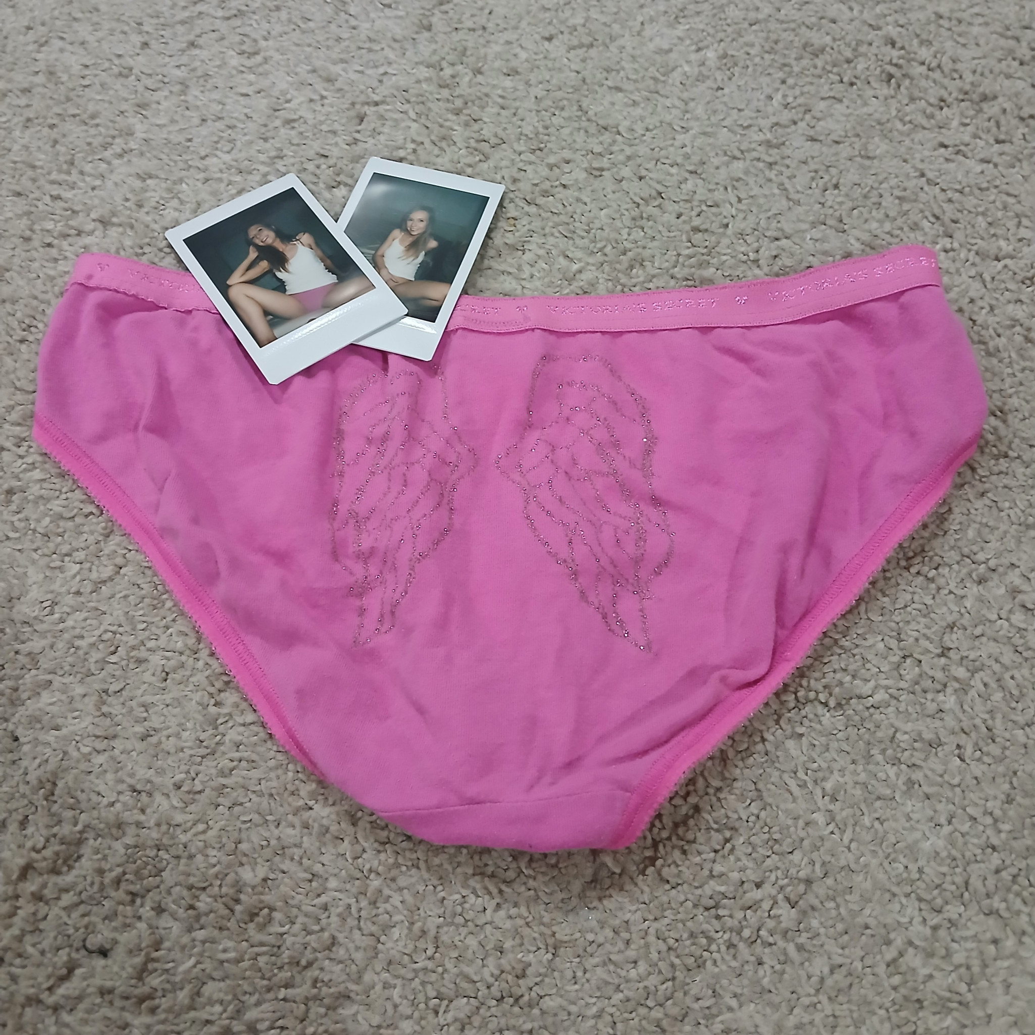 Mailed Victoria Secret Panties With 1 Of 1 On Off Polaroid